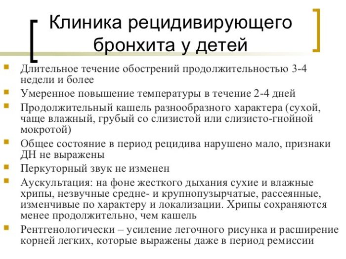 клиника частых бронхитов