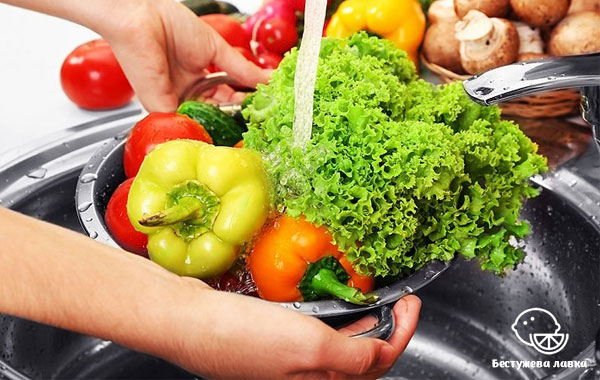 Мыть продукты Мыть продукты