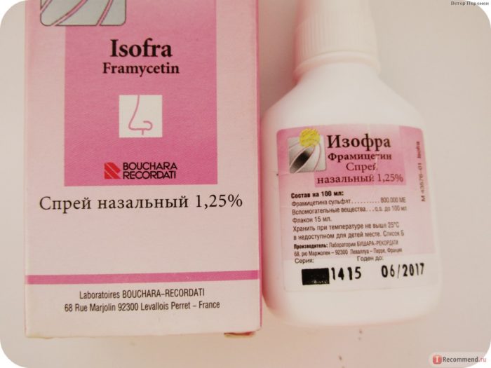 Изофра Спрей Изофра
