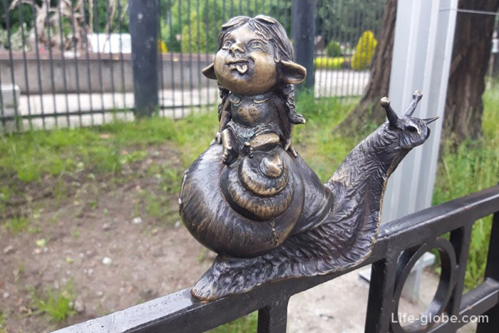 Хомлин Ульянка в зоопарке Калининграда Хомлин Ульянка в городе Калининград