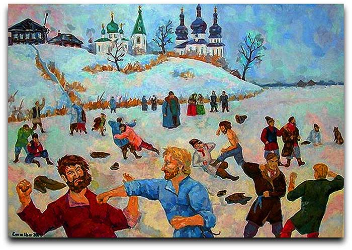 Кулачные бои на масленицу Масленица: кулачные бои