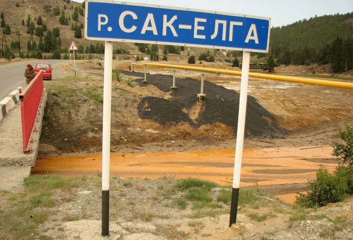 Самая грязная река в Карабаш Сак-Елга Самая грязная река в мире