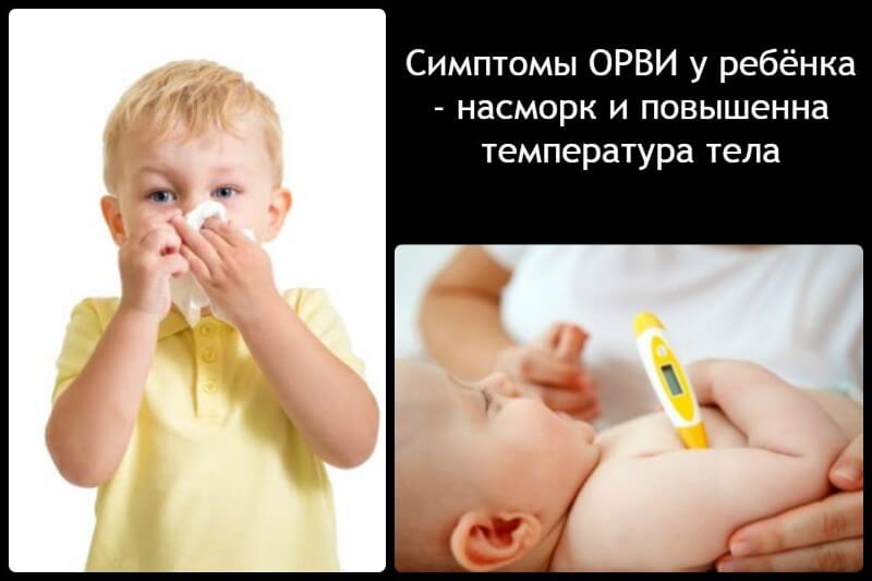 Симптомы орви