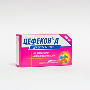 свечи цефекон